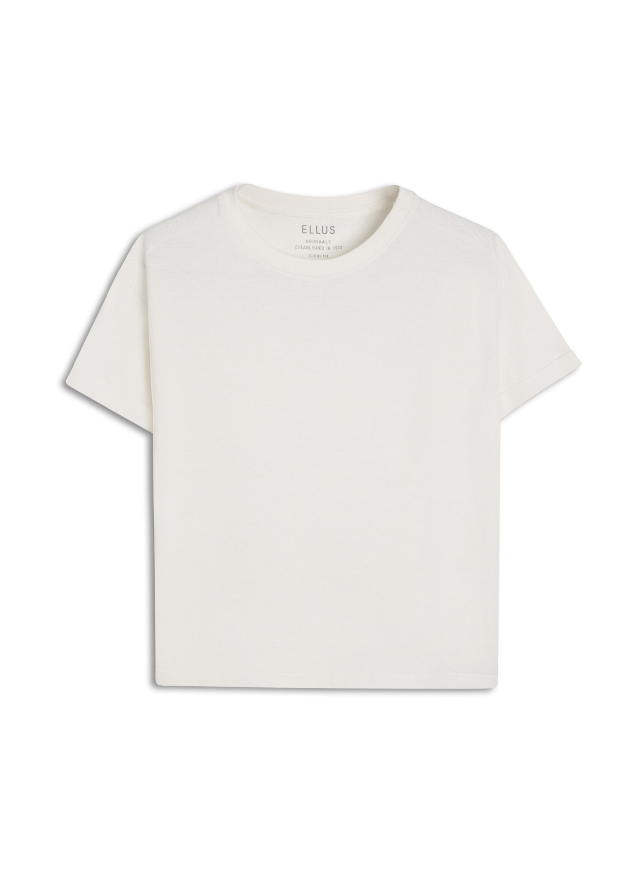 Blusa Cotton Ellus All Over Off White