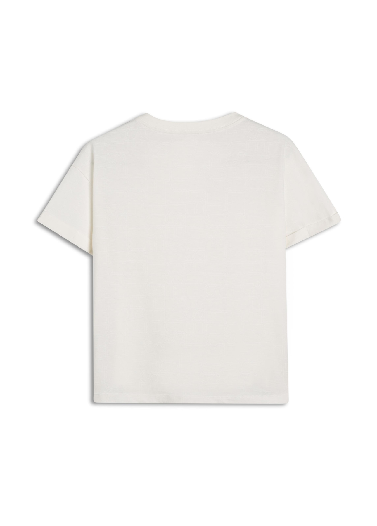 Blusa Cotton Ellus All Over Off White