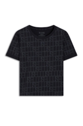 Blusa Cotton Ellus All Over Preto