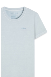 Blusa Cotton Ellus Classic Azul Claro
