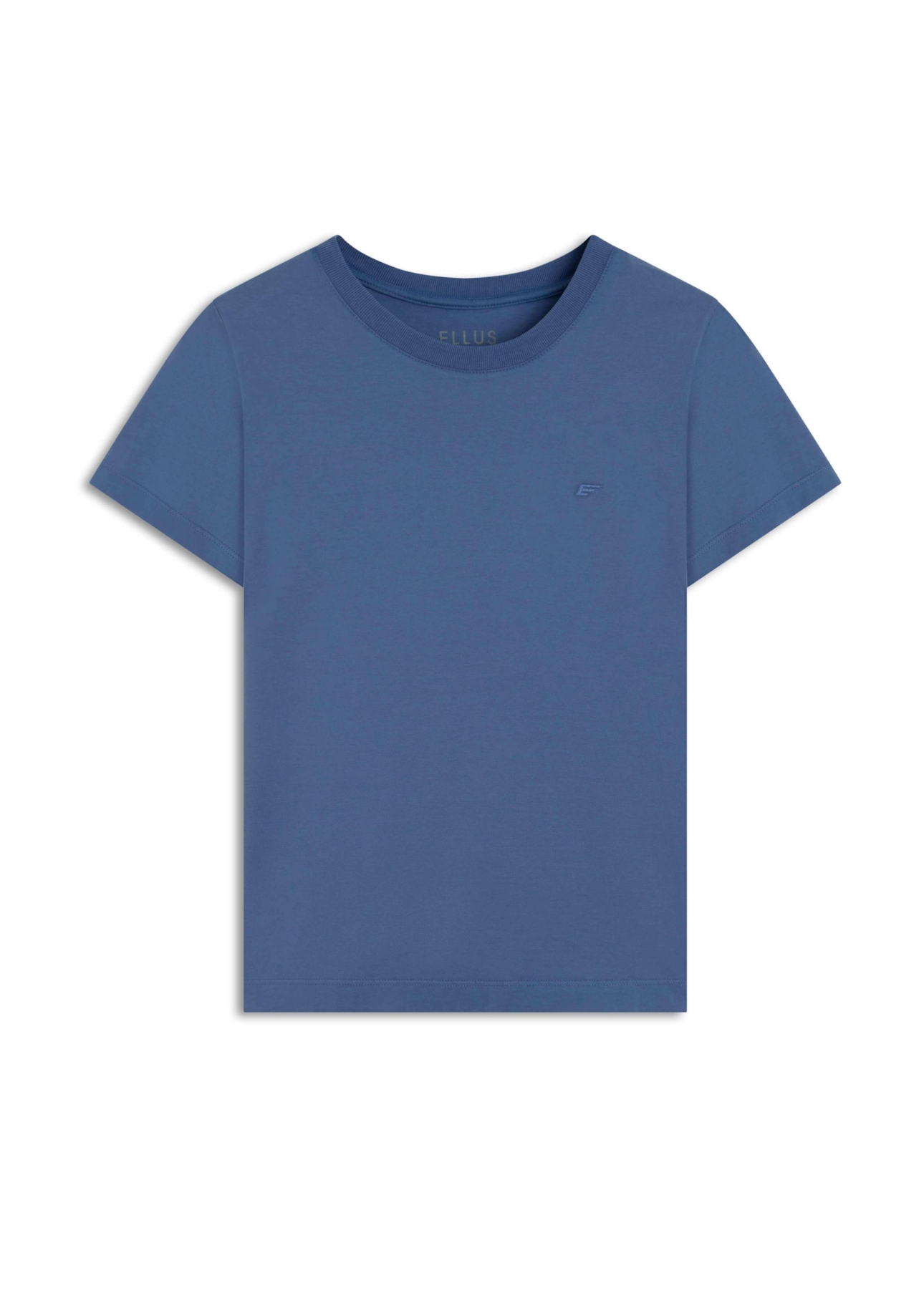Blusa Cotton Ellus Classic Azul Pervante