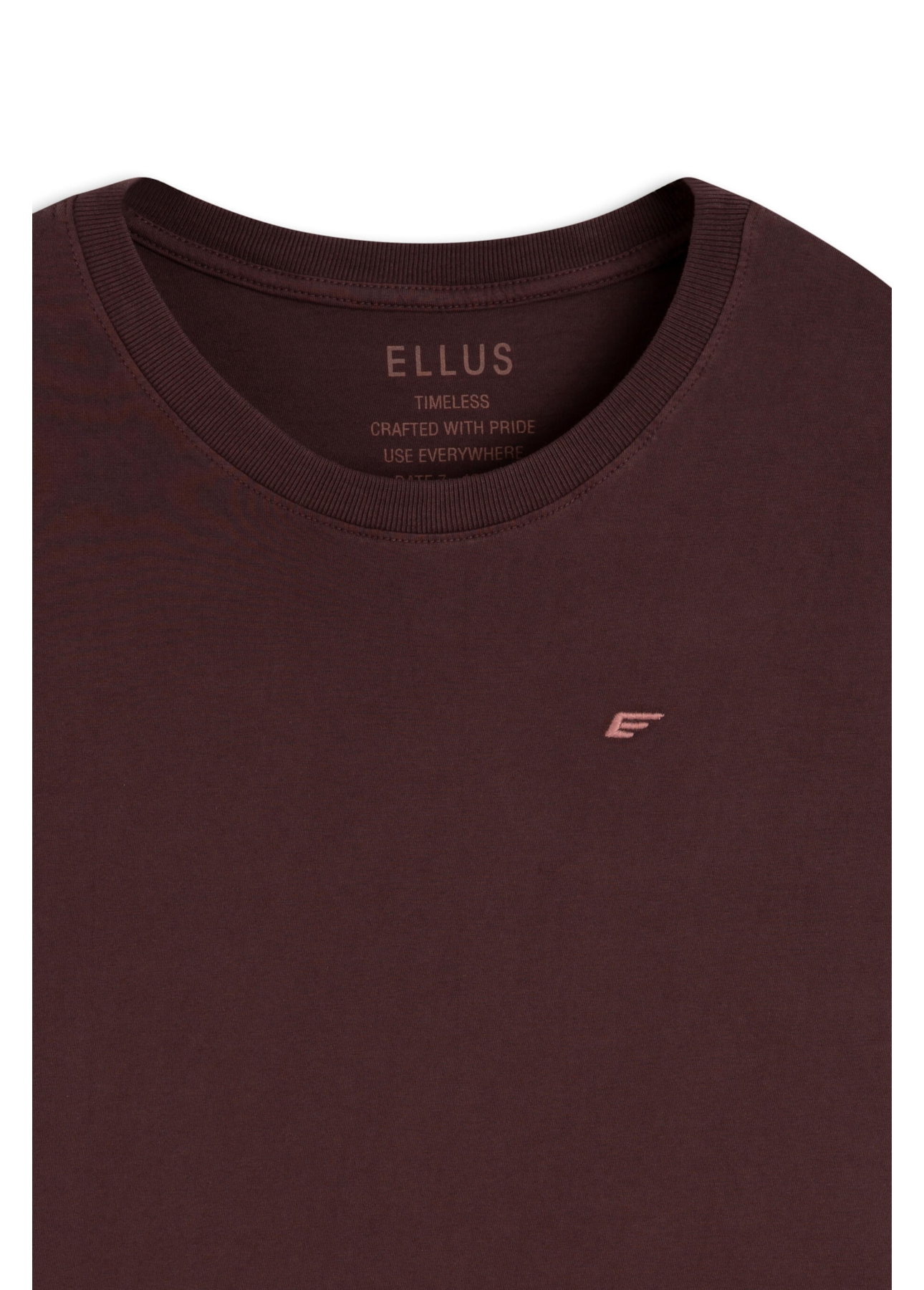 Blusa Cotton Ellus Classic  Bordeaux