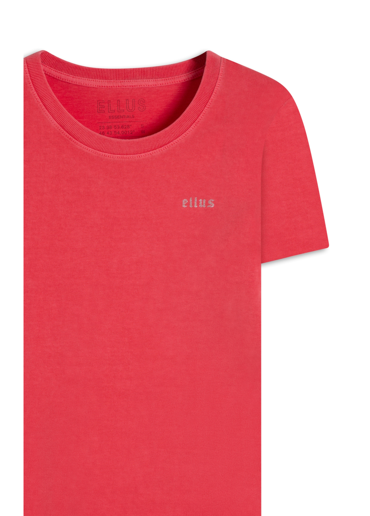 Blusa Cotton Ellus Classic Cereja
