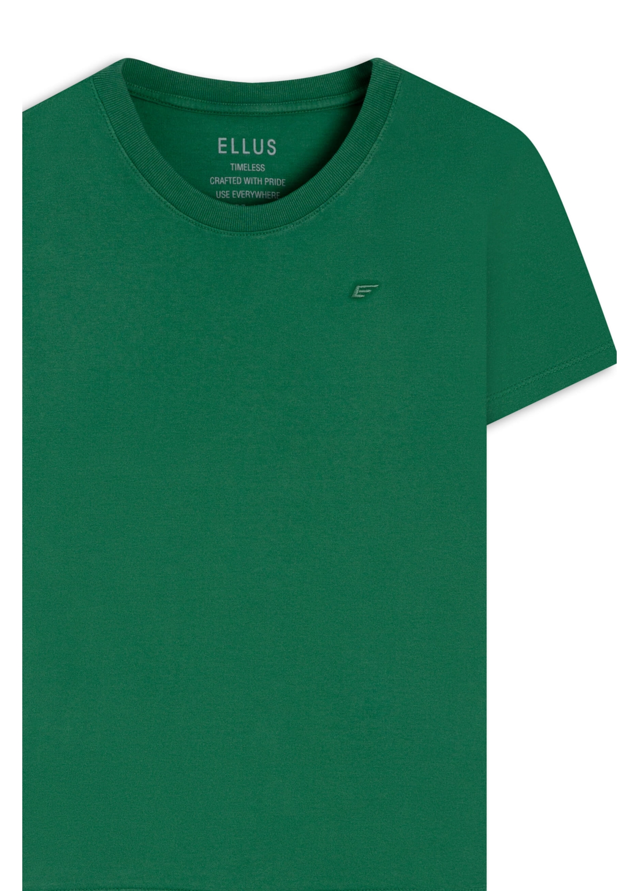 Blusa Cotton Ellus Classic High Green