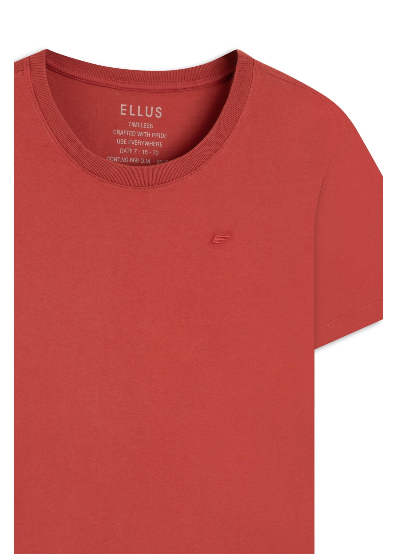 Blusa Cotton Ellus Classic Pitaya