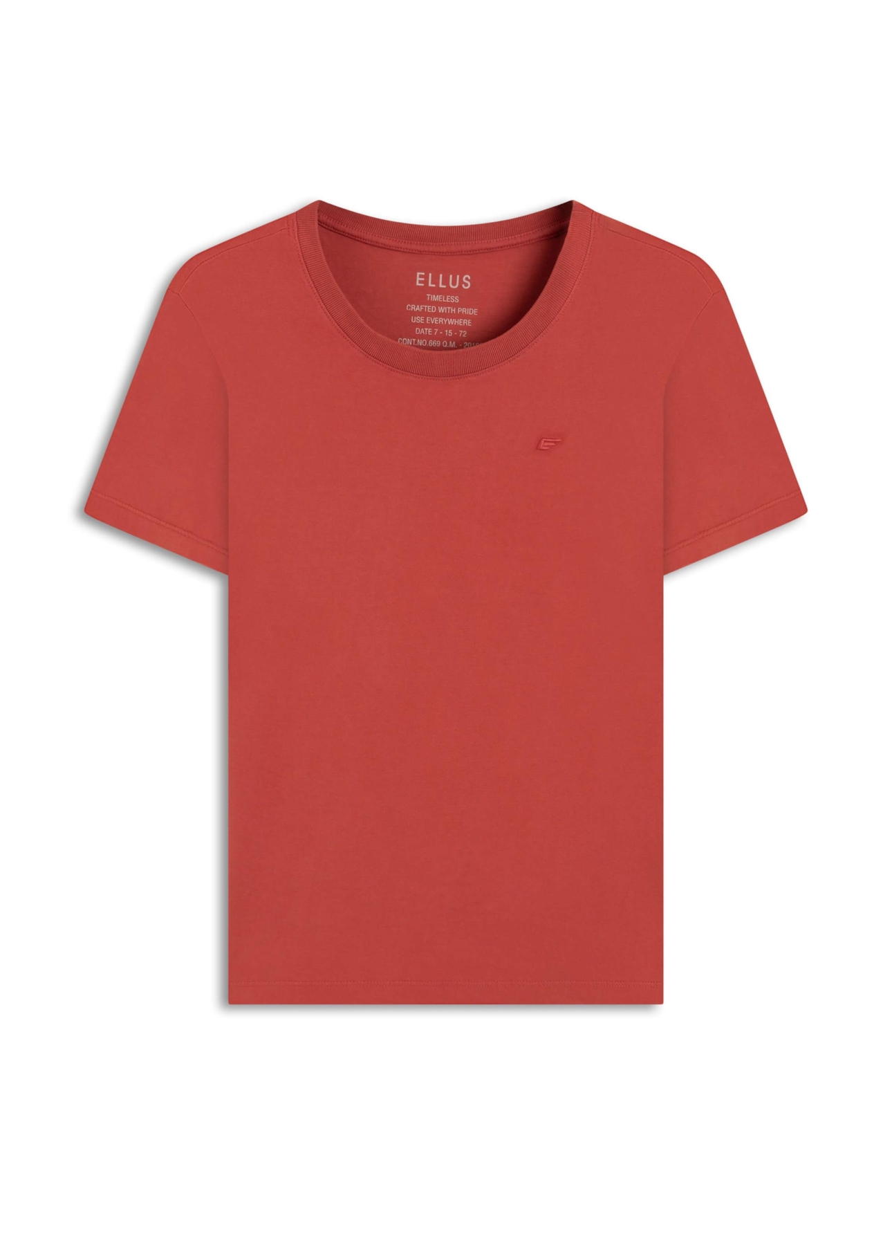 Blusa Cotton Ellus Classic Pitaya
