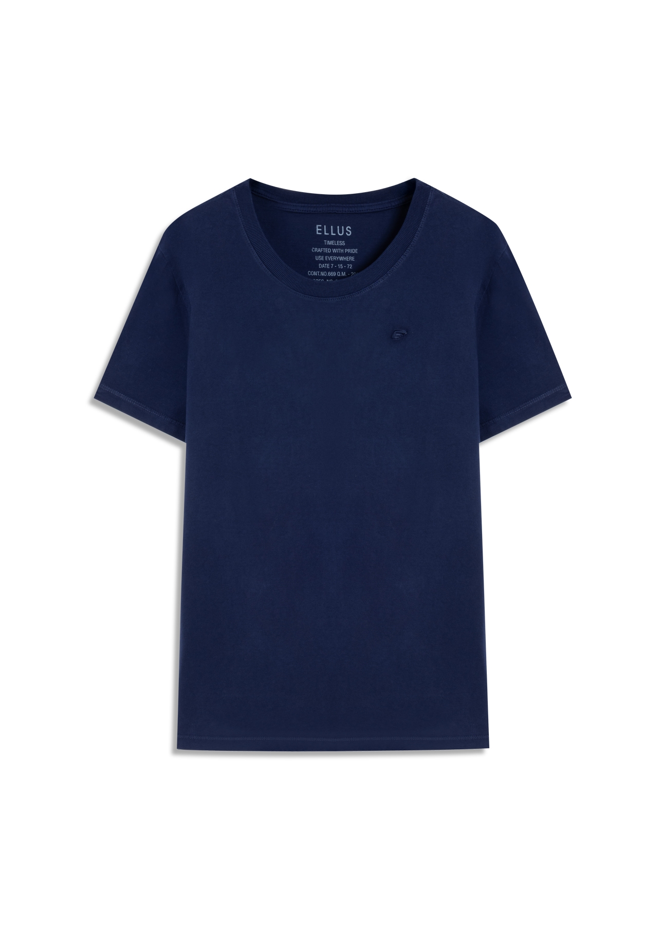 Blusa Cotton Ellus Classic Purple Blue