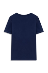 Blusa Cotton Ellus Classic Purple Blue