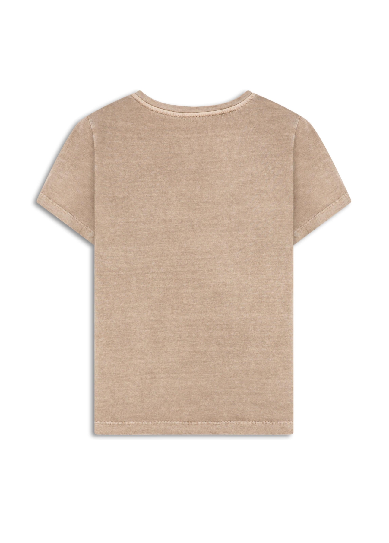 Blusa Cotton Ellus Classic Slim  Capuccino