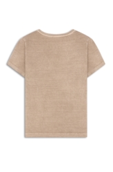 Blusa Cotton Ellus Classic Slim  Capuccino