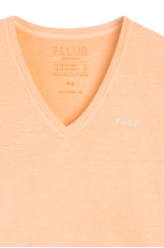 Blusa Cotton Ellus Classic Slim Pessego