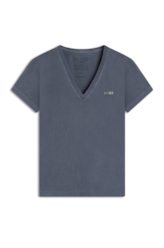 Blusa Cotton Ellus Classic Slim Purple Blue