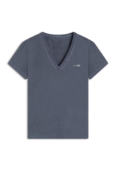 Blusa Cotton Ellus Classic Slim Purple Blue