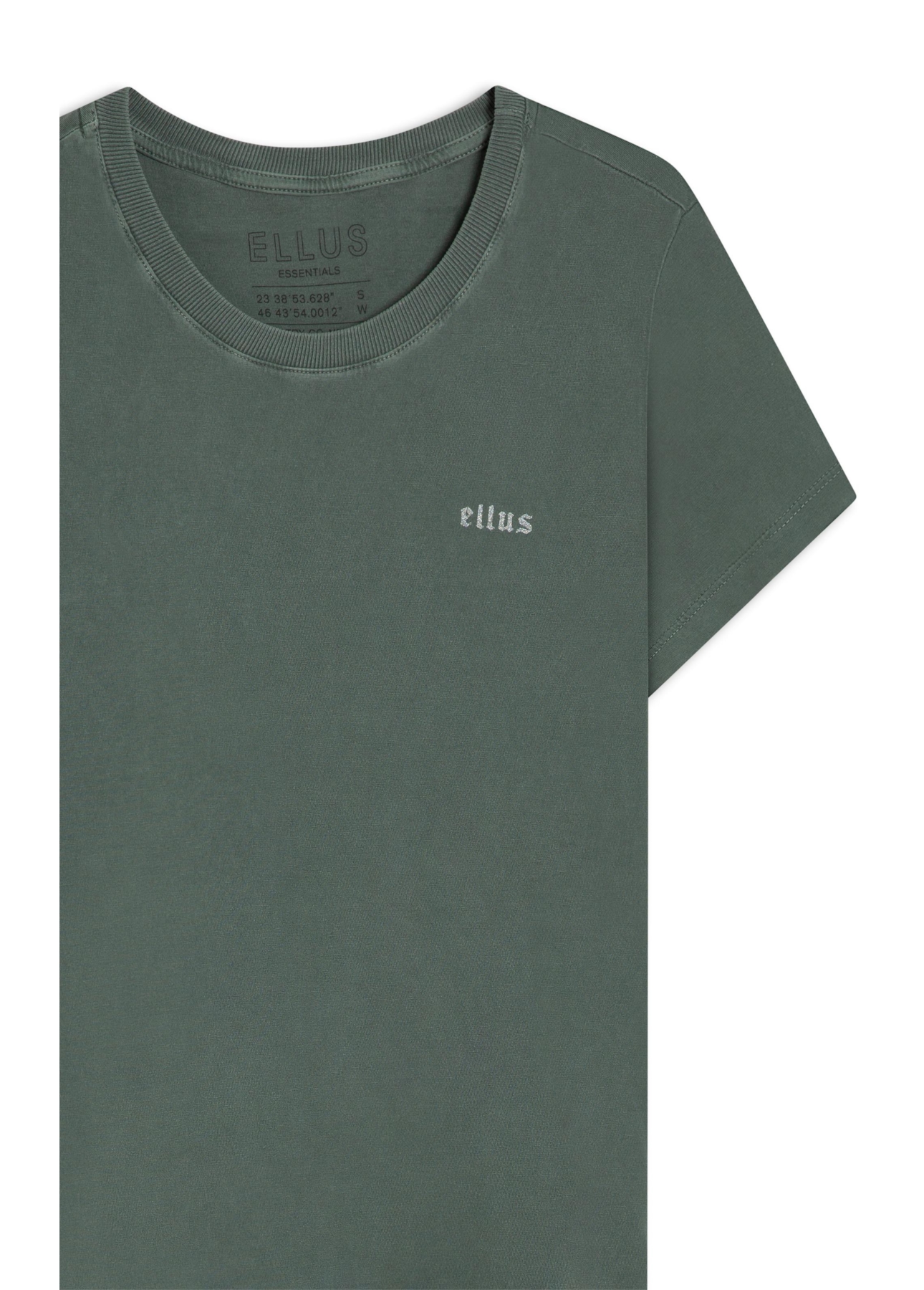 Blusa Cotton Ellus Classic Verde Army