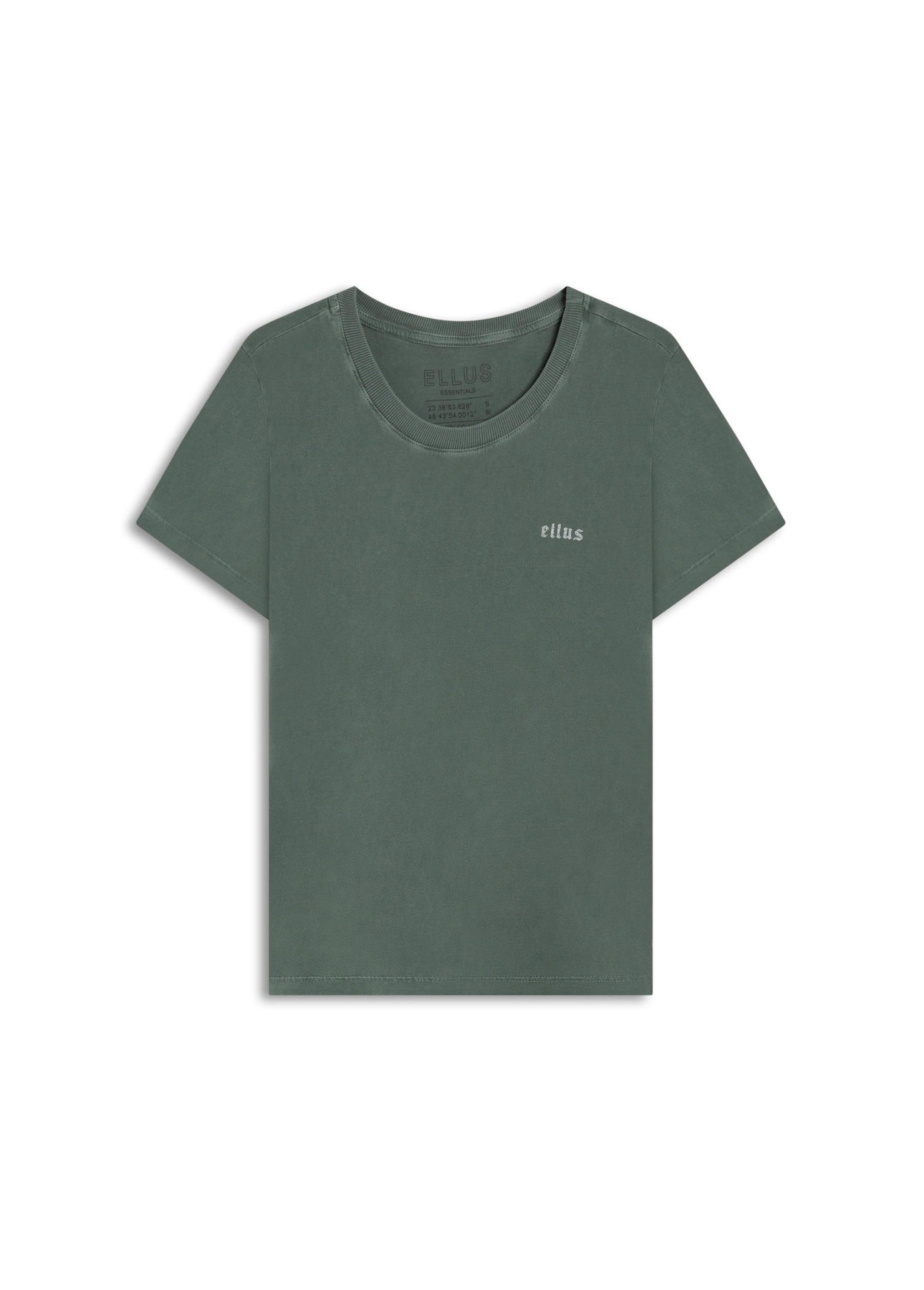 Blusa Cotton Ellus Classic Verde Army