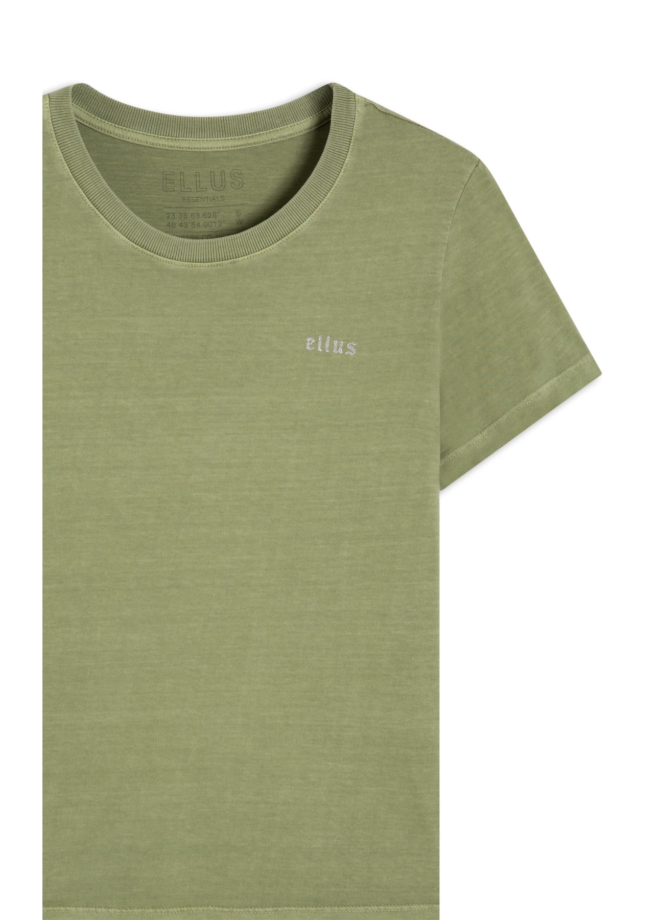 Blusa Cotton Ellus Classic  Verde Seco