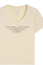 Blusa Cotton Ellus Easa Barcelona Off White