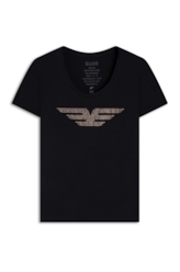 Blusa Cotton Ellus Easa Barcelona Preto