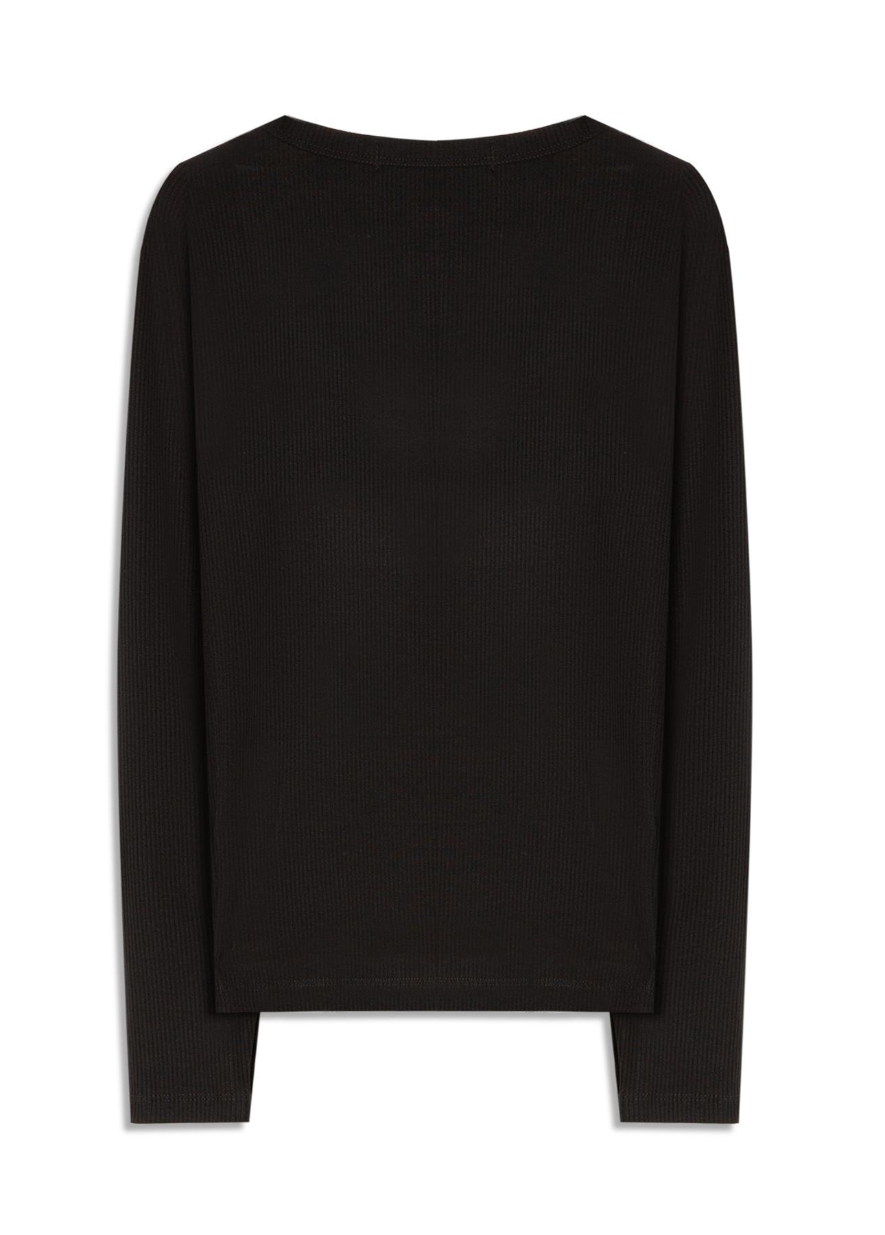 Blusa Cotton Fine Ellus Classic Slim Preto