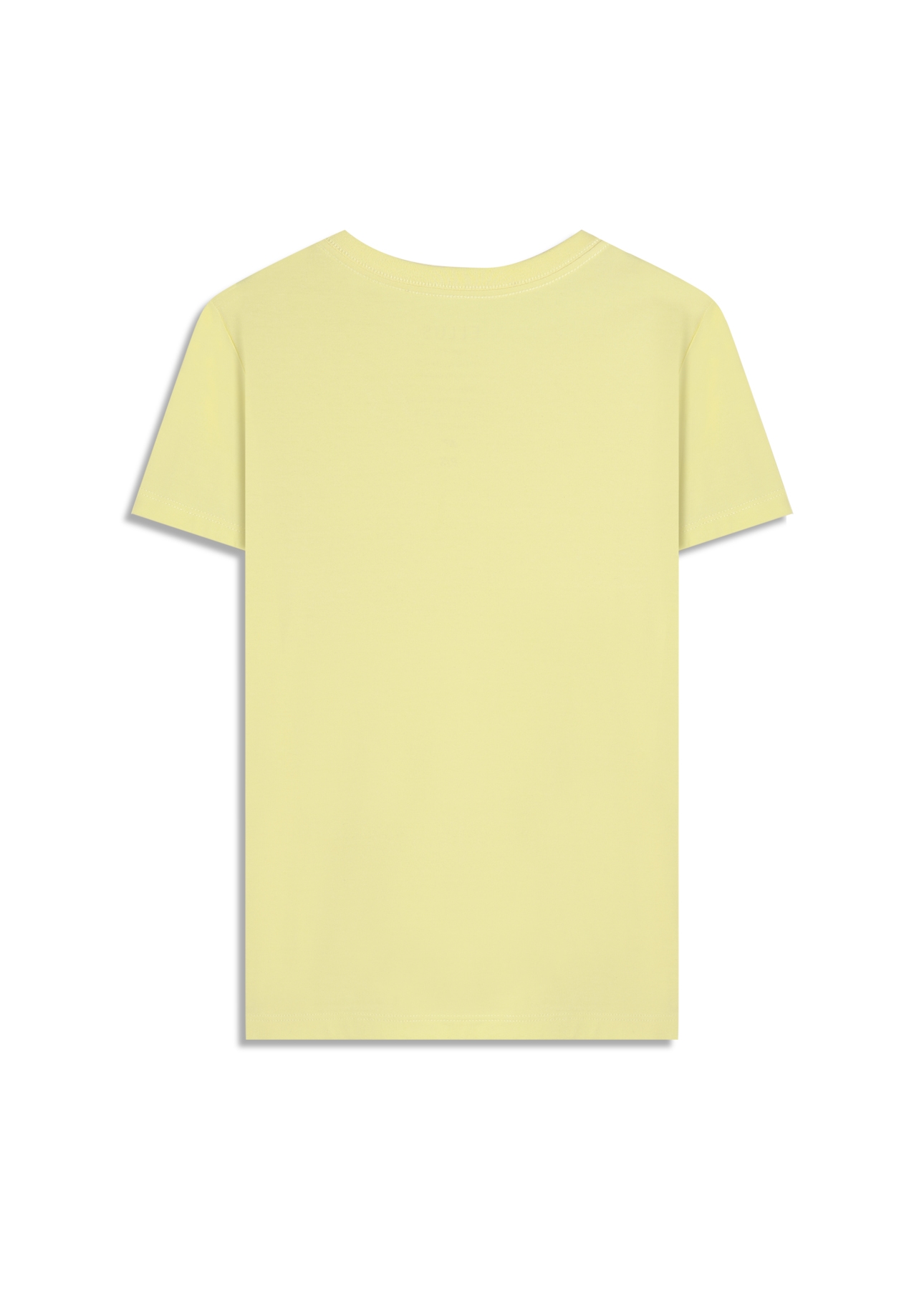 Blusa Cotton Fine Ellus Easa Classic Slim Amarelo Claro