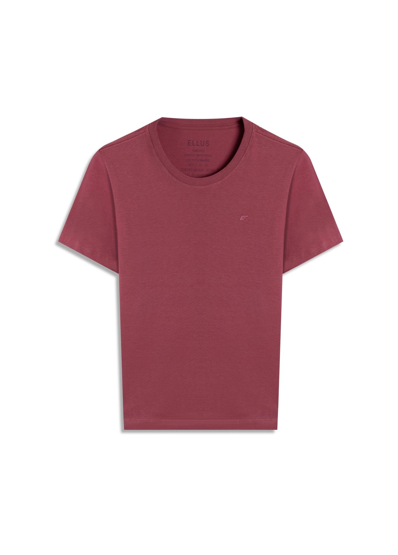 Blusa Cotton Fine Ellus Easa Classic Slim Mauve