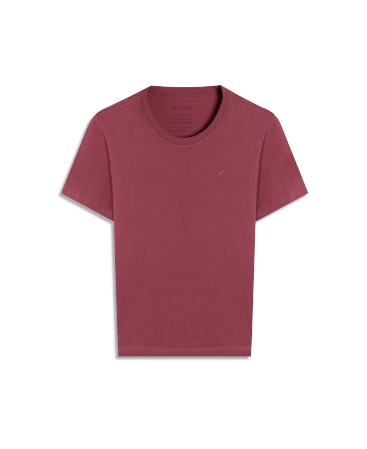 Blusa Cotton Fine Ellus Easa Classic Slim Mauve