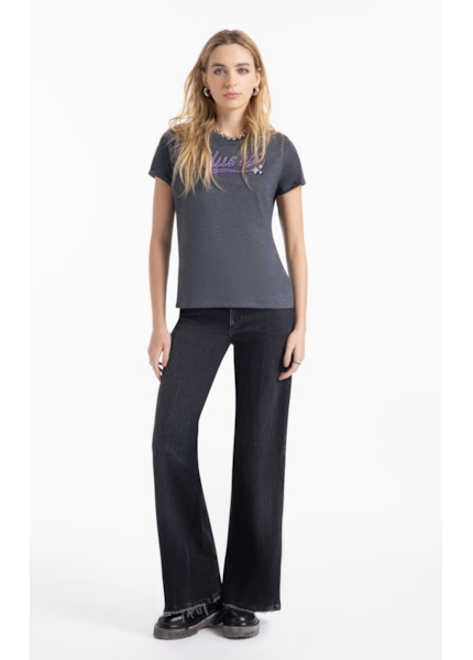Blusa Cotton Fine New Slim  Co Chumbo Mescla