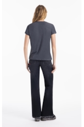 Blusa Cotton Fine New Slim  Co Chumbo Mescla