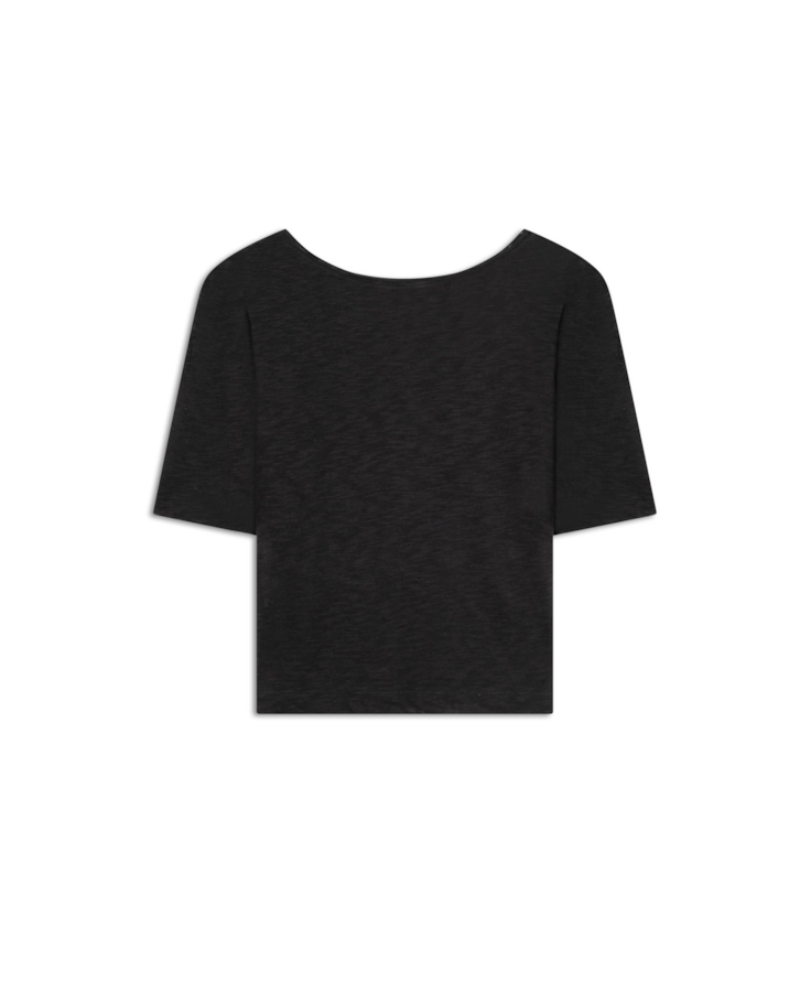 Blusa Cotton Flame Nebula Preto