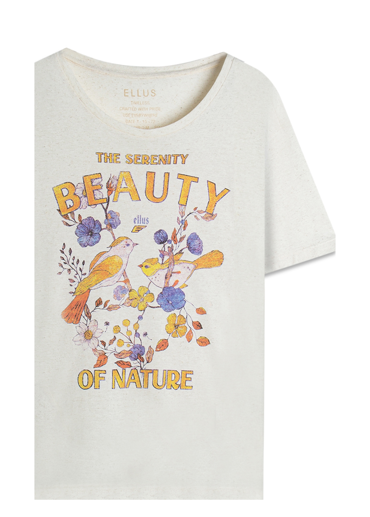 Blusa Cotton Linen Serenity Beauty Natural