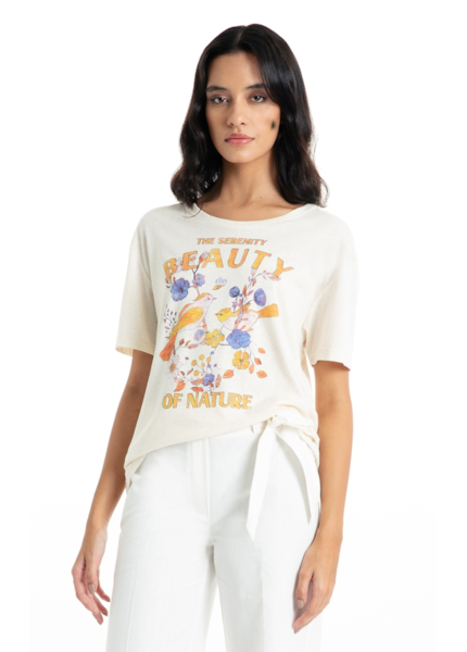 Blusa Cotton Linen Serenity Beauty Natural