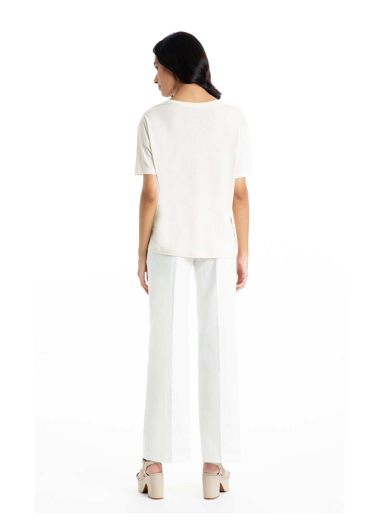 Blusa Cotton Linen Serenity Beauty Natural