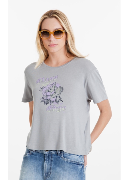 Blusa Cotton Linen Silver