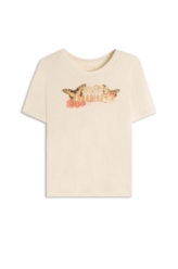 Blusa Cotton Linen Winged Paradise Natural