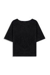 Blusa Cotton Marble Boots Purple Blue