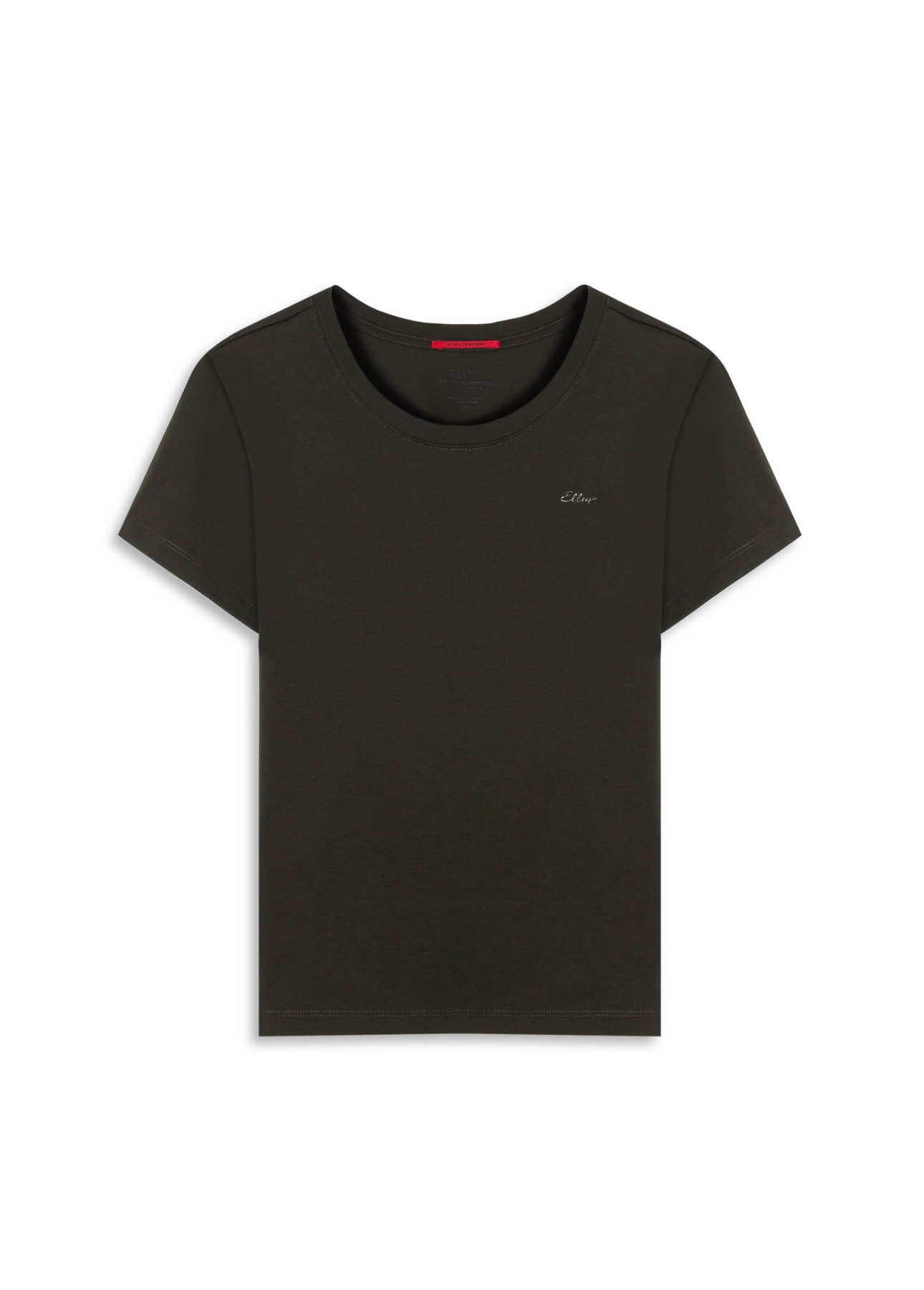 Blusa Cotton Pima Ellus Classic Slim Verde Militar