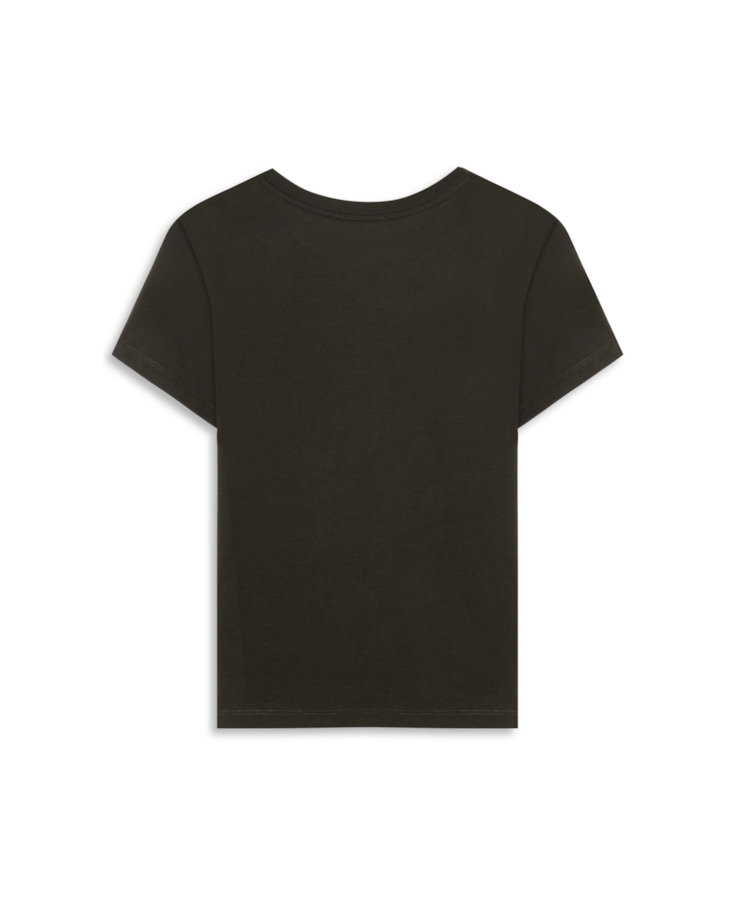 Blusa Cotton Pima Ellus Classic Slim Verde Militar