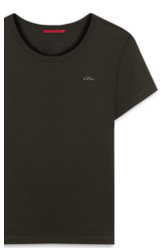 Blusa Cotton Pima Ellus Classic Slim Verde Militar