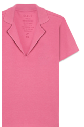 Blusa Cotton Piquet Polo Classic Mauve