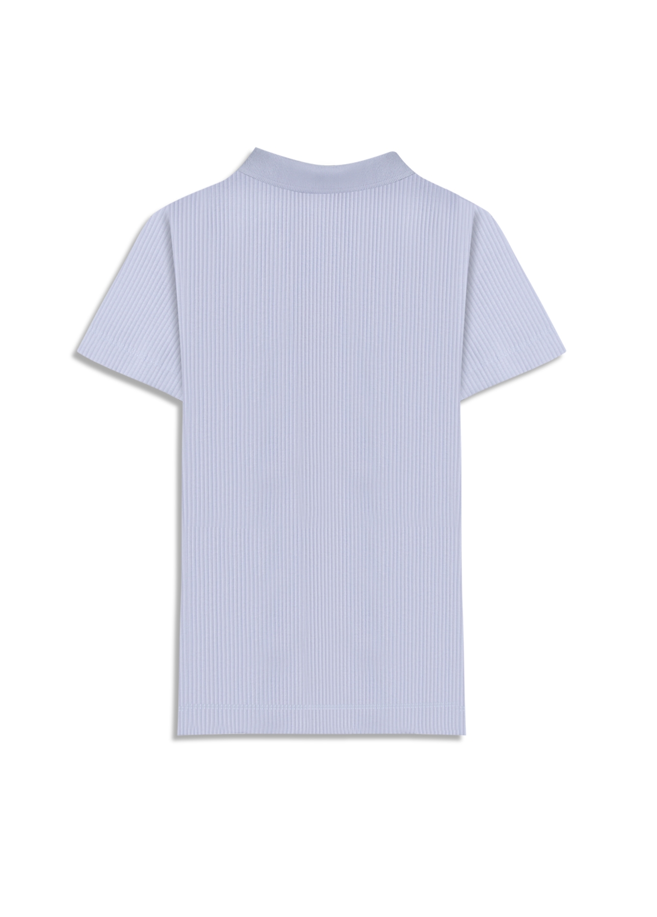 Blusa Cotton Rib Polo Ellus Dice Mc Lavanda