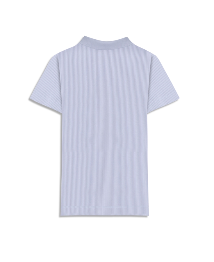 Blusa Cotton Rib Polo Ellus Dice Mc Lavanda