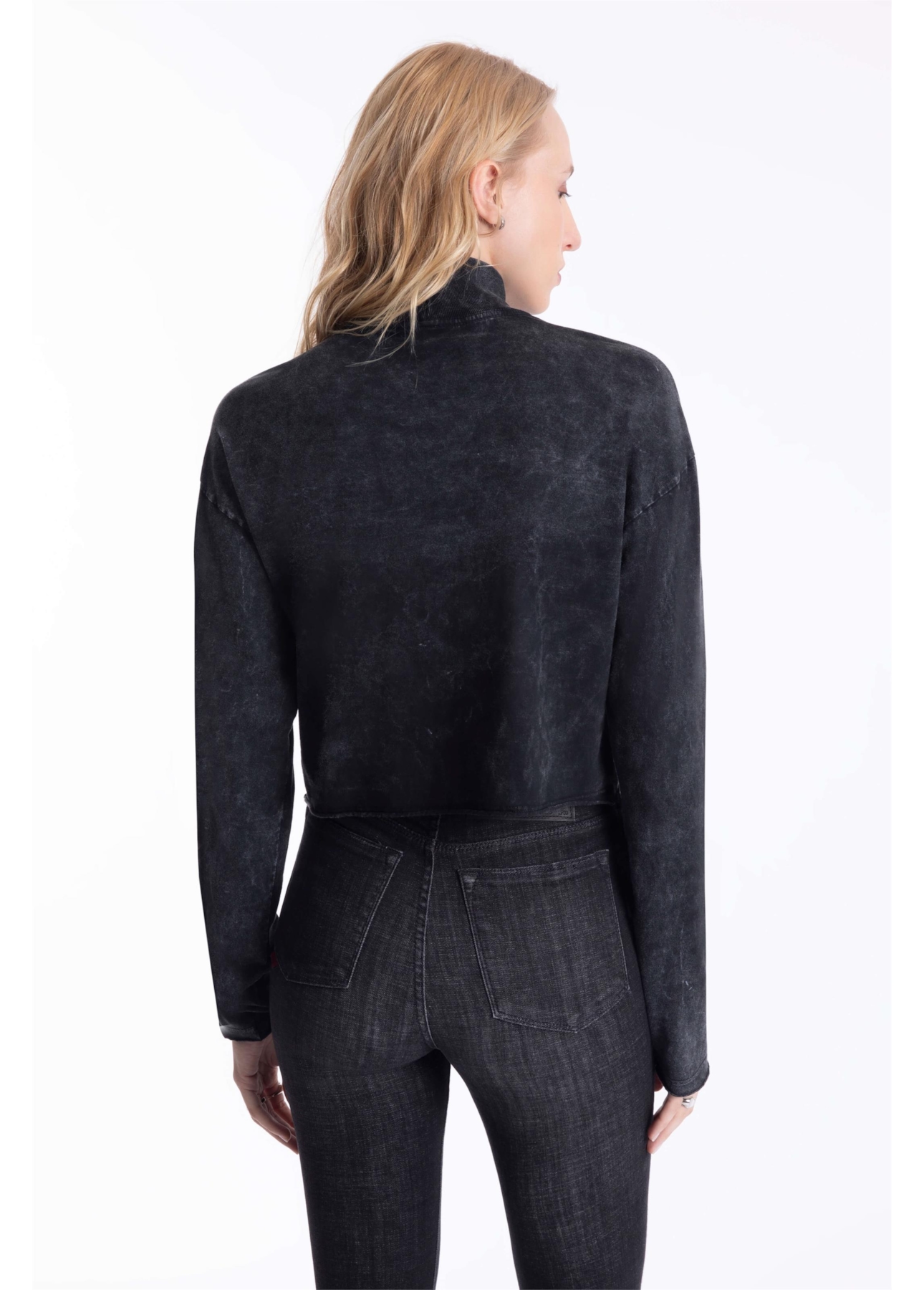 Blusa Cotton Triple Dyed Eagle Turtleneck Hortencia