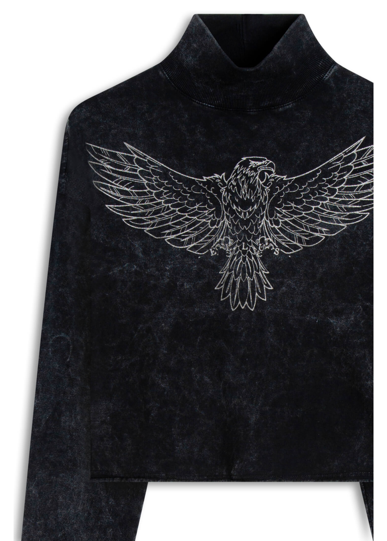 Blusa Cotton Triple Dyed Eagle Turtleneck Hortencia
