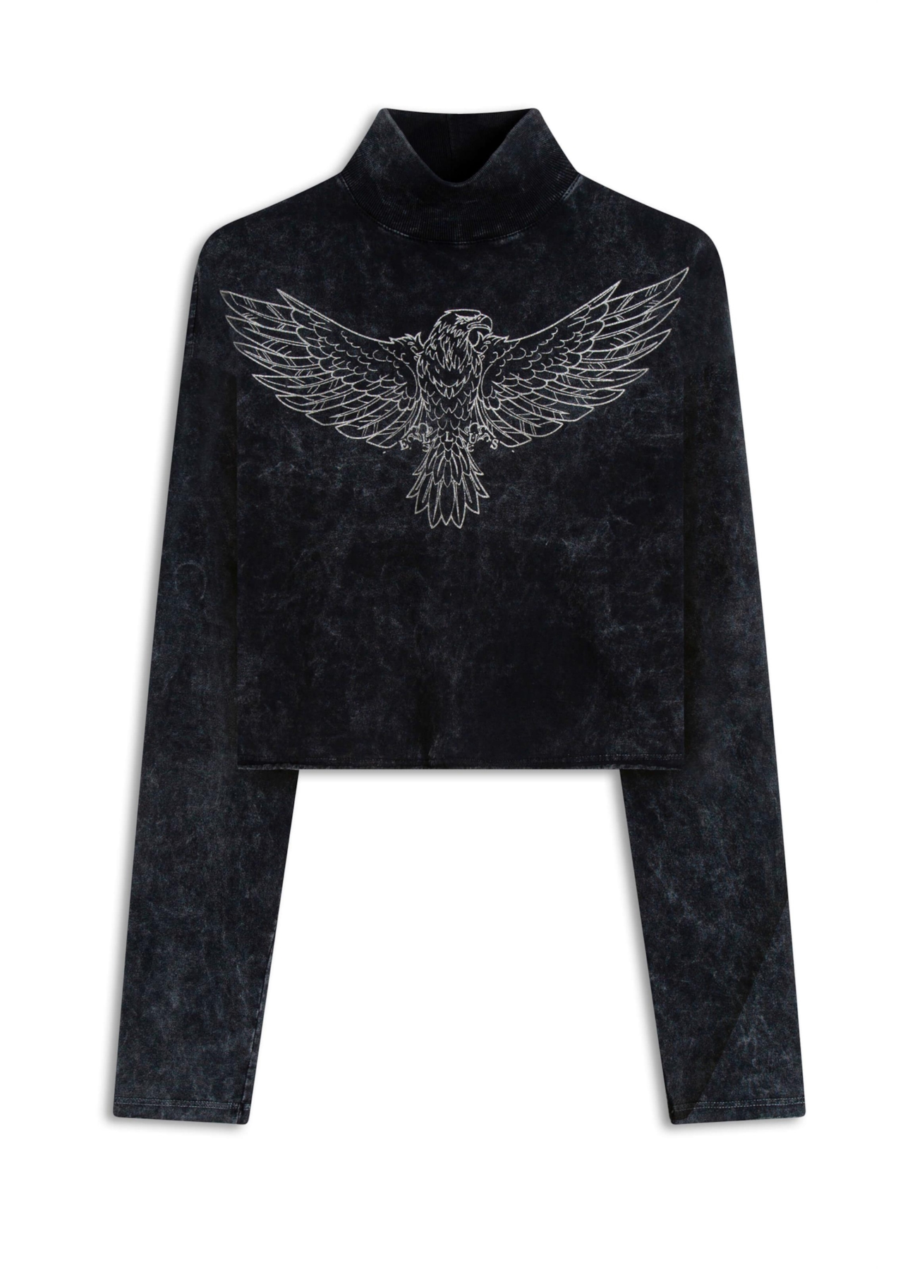 Blusa Cotton Triple Dyed Eagle Turtleneck Hortencia