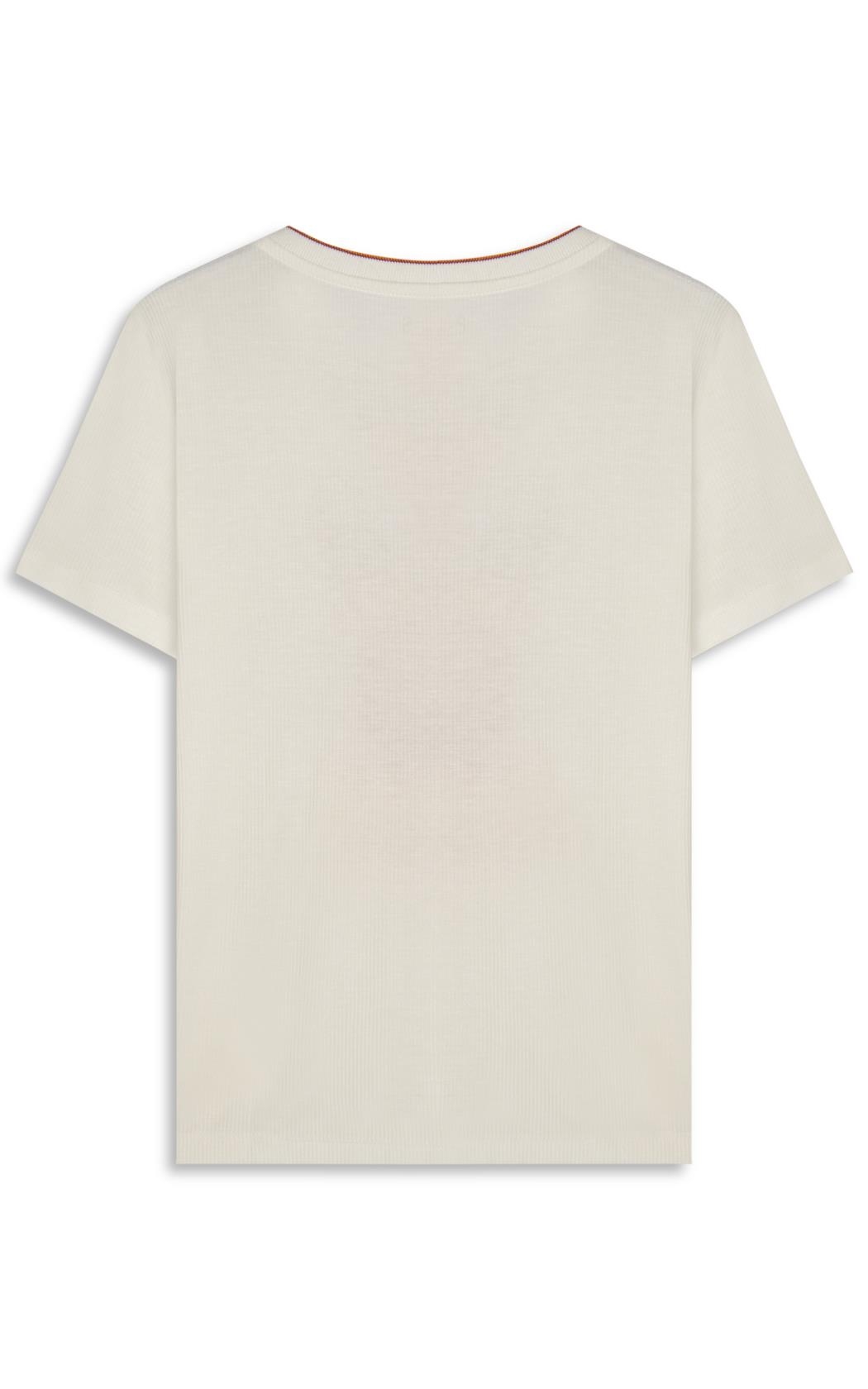 Blusa Cotton Viscolinen Negroni Boxy Off White