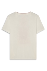 Blusa Cotton Viscolinen Negroni Boxy Off White