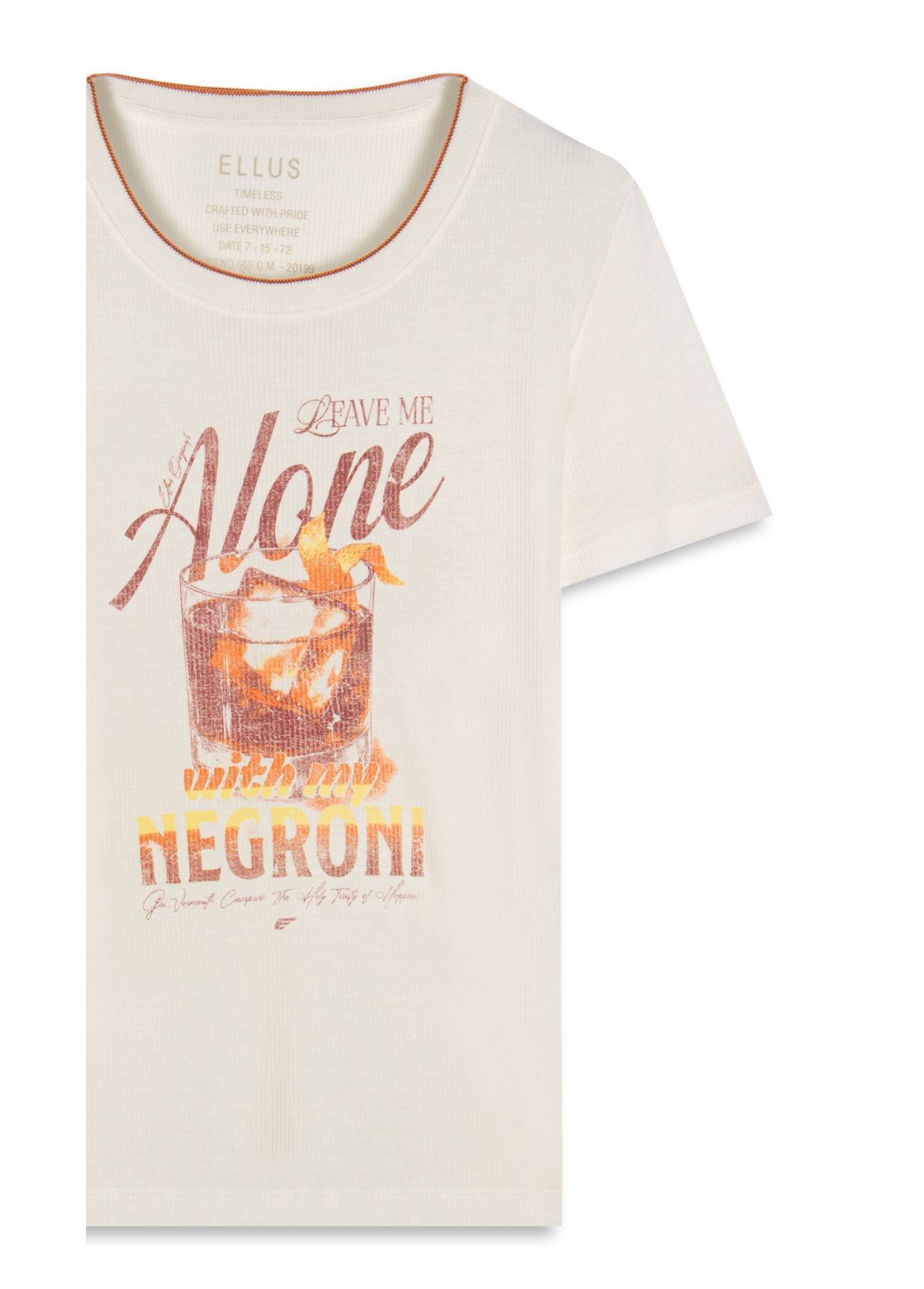 Blusa Cotton Viscolinen Negroni Boxy Off White