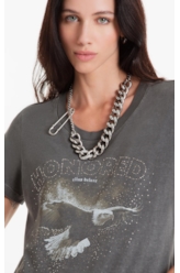 Blusa Cotton Washed Honored Classic Slim Preto