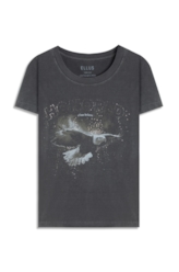 Blusa Cotton Washed Honored Classic Slim Preto