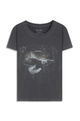 Blusa Cotton Washed Honored Classic Slim Preto